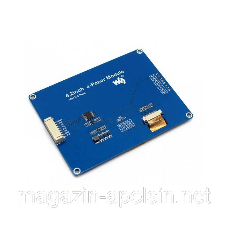 Модуль E-Paper E-Ink, 3-цветный, 4,2 дюйма (B), 400x300 — Waveshare 13454