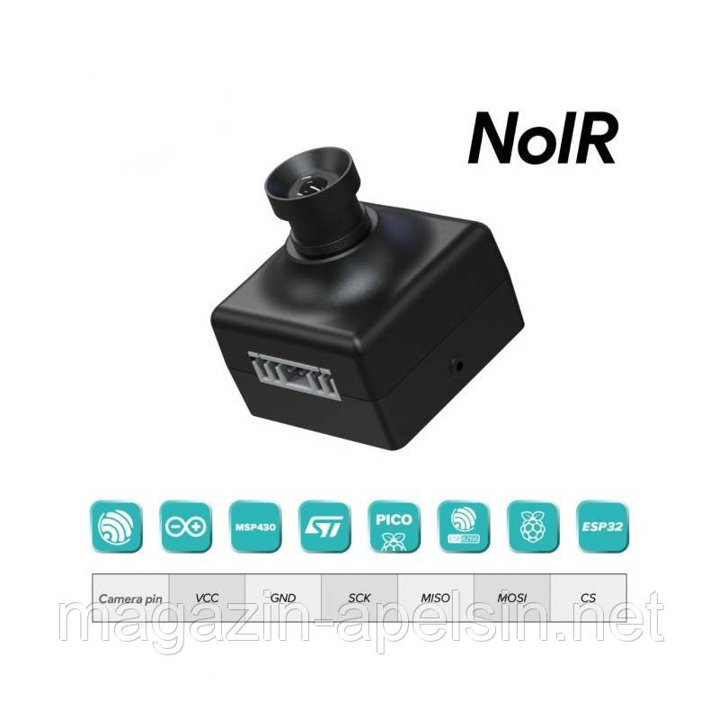 Модуль камери Arducam Mega 5MP SPI - 5 -мегапіксельна камера Noir з інтерфейсом SPI