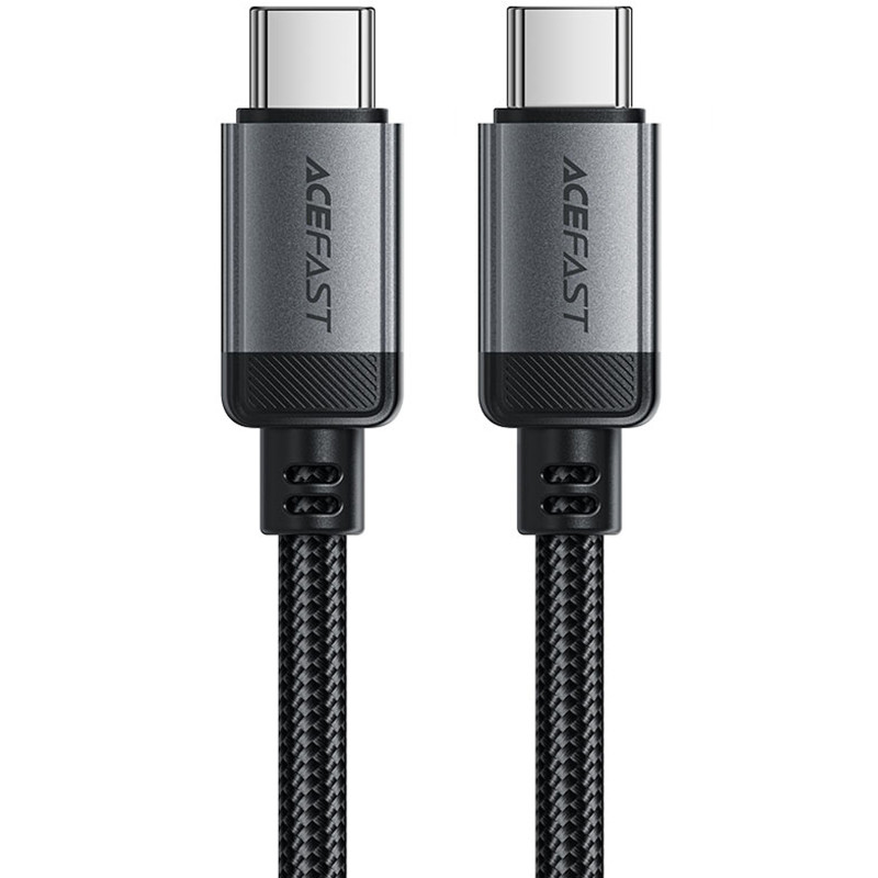Дата кабель Acefast C20-03 Type-C to Type-C 60W (1.2m) Black, фото 1