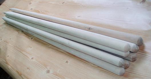 Держак для граблів 1,5 м 28мм, фото 1