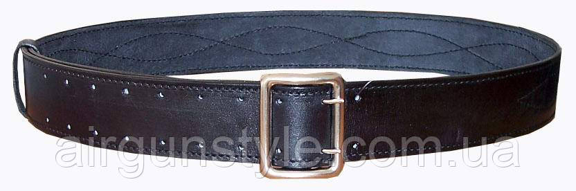 Ремінь офіцерський шкіряний Медан 1500 (ширина 5 см), фото 1