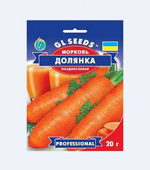 Насіння Морква Яскрава (20г), ТМ GL SEEDS Professional