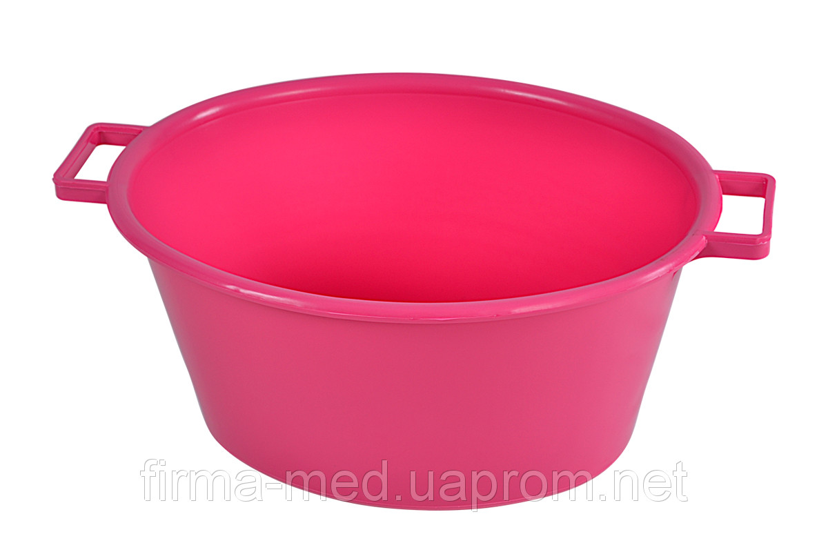 Таз пластиковий 30 л овальний (1 сорт), фото 1