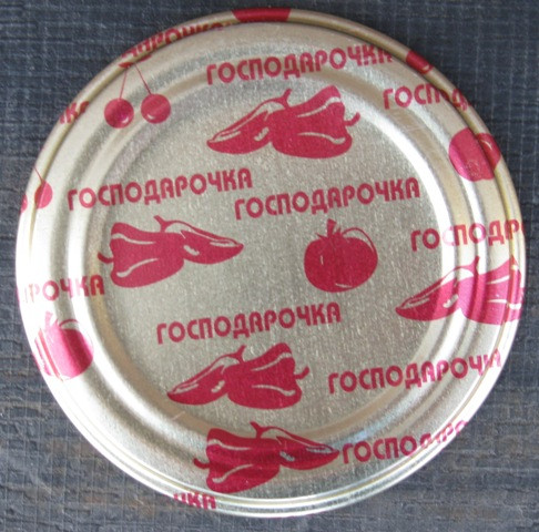 Кришка закаточна СКО 1-82 "Господарочка" (50 штук)