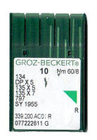 Голки 134/DPX5/135X5 RS (SPI) Groz-Beckert 60 R