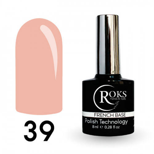 

Базове покриття ROKS Rubber Base French №39 8 мл