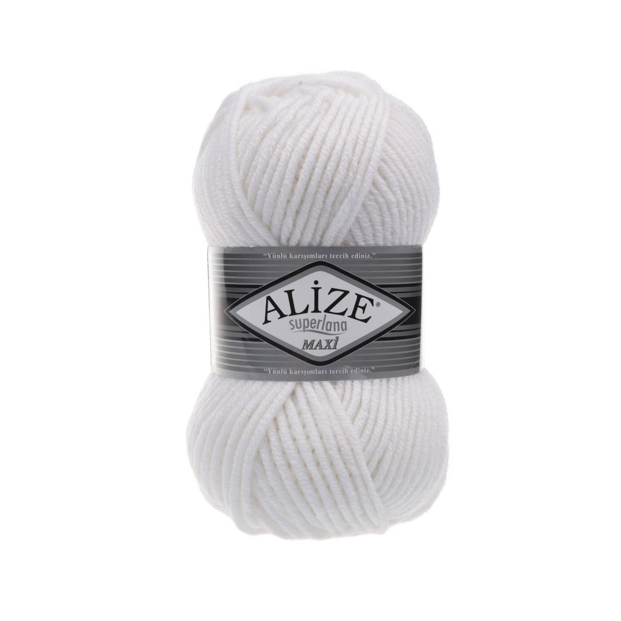 

Alize Superlana Maxi - 55 белый