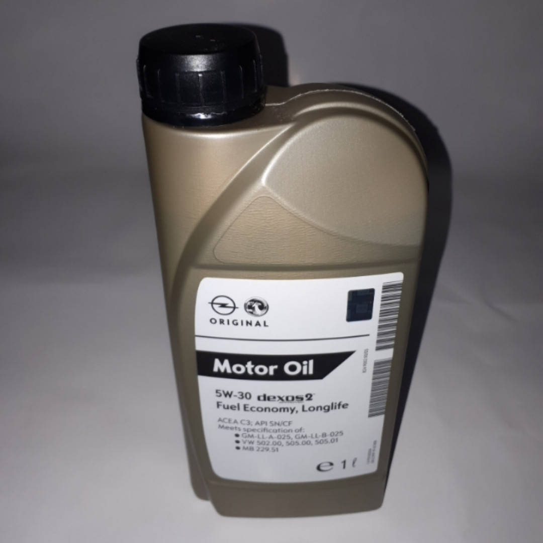 

Масло моторное dexos2 5W-30 GM