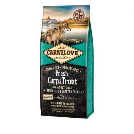 

Carnilove Carp & Trout For Adult Dogs 1,5 кг - беззерновой корм для собак с карпом и форелью