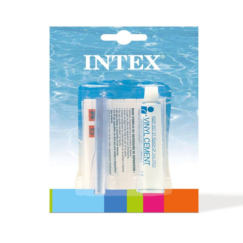 

Ремкомплект Intex 59632, набор универсальный (заплатка, клей 6 мл)