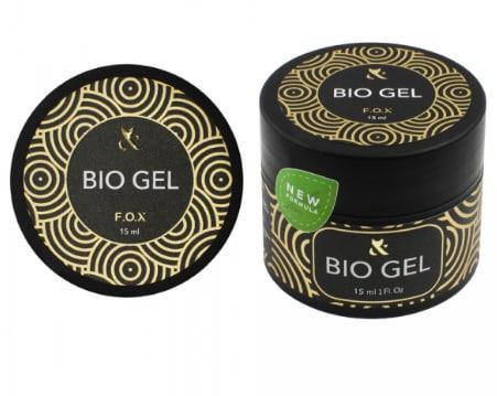 

Прозрачный био-гель F.O.X Bio Gel 3 in 1 Base Top Builder 15 мл