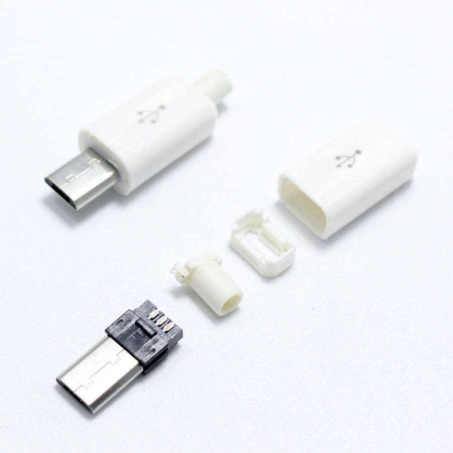 

Micro USB, удлиненный 8 мм., белый, разборной, есть опт.