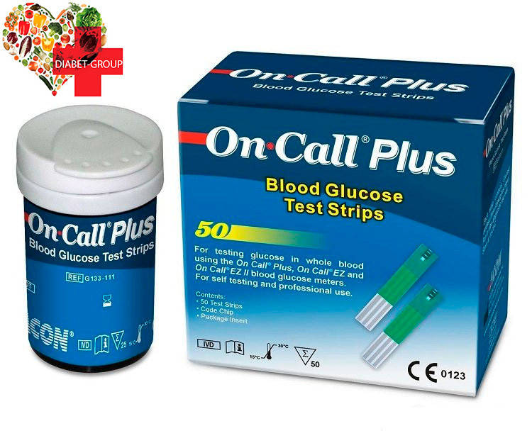 

Тест-полоски On Call Plus 50