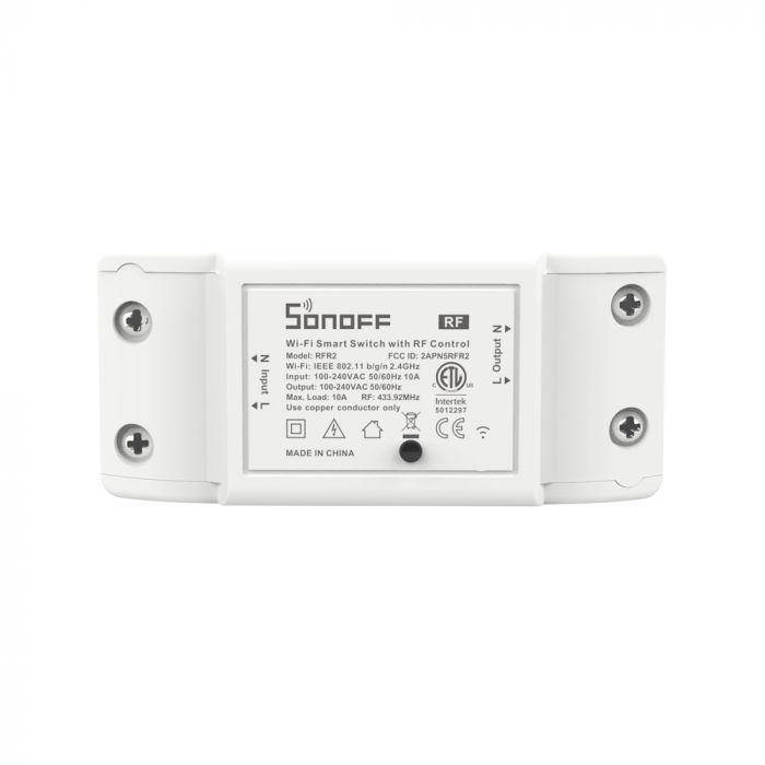 

Wi-Fi реле Sonoff basic R2 RF 433, Белый