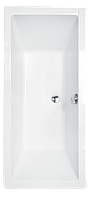 Ванна акриловая QUADRO 165x75 Besco PMD Piramida