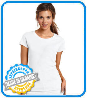 Жіноча футболка джерсі для сублімації від виробника Україна