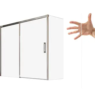 Парапет для ванны Radaway Idea PN DWJ+S 150x80 UltraClear хром