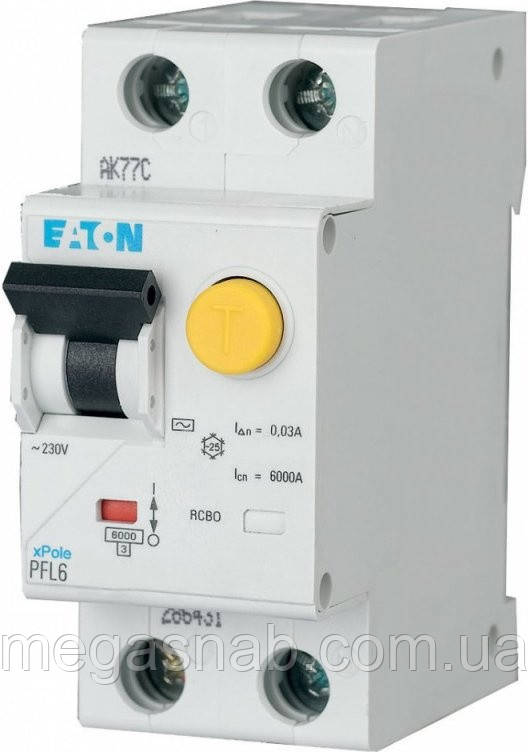 Диференціальний автомат EATON PFL6-32/1N