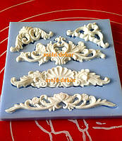 Силіконовий молд вензель No5