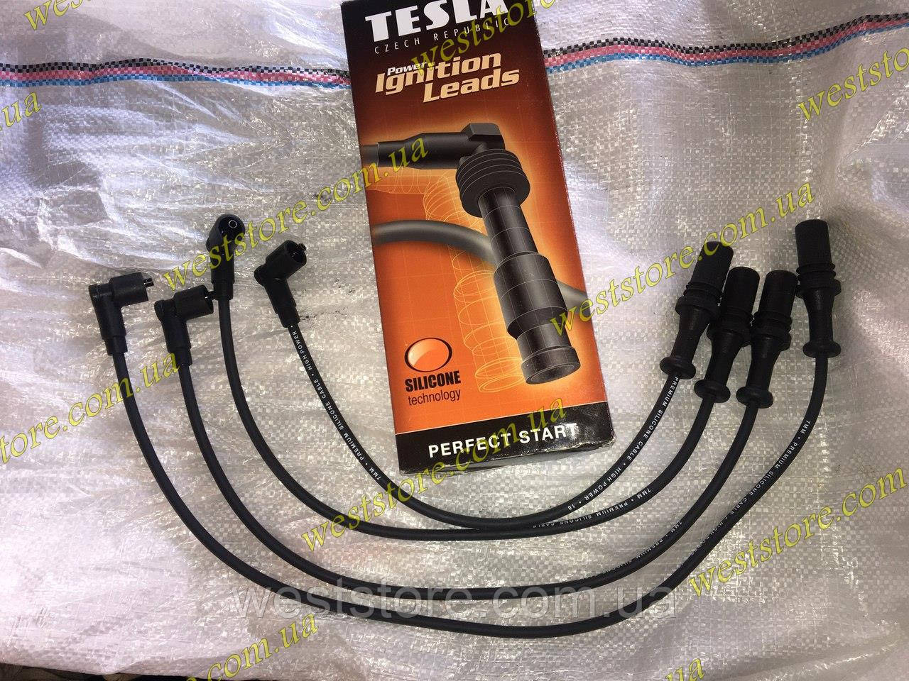 Свічкові дроти Chery Amulet Чері Амулет 1,6 Тесла Tesla коричневі TS T312B\ A11-3707130EA