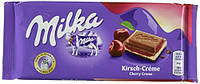 Молочный шоколад Milka Cherry Creme , 100 гр