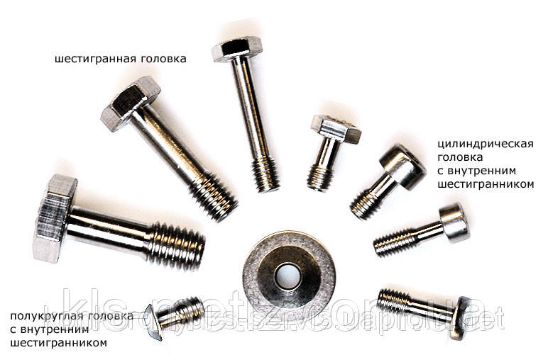 Гвинти, що не випадають від М 3 до М 16 сталеві 