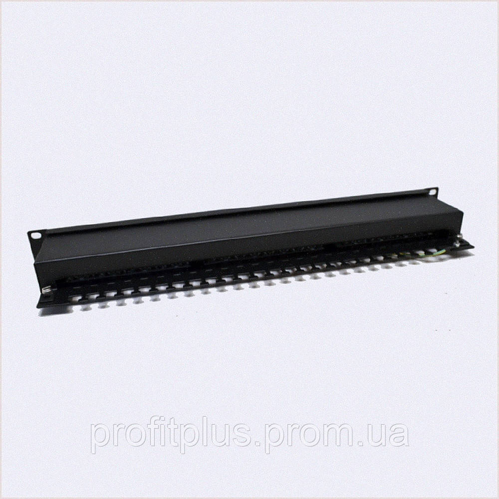 Патч-панель CMS 19 24xRJ45 FTP кат 5е с фиксацией кабеля, 8810B54H5, фото 1