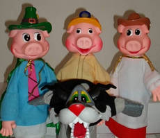 Ляльковий театр  "Три порося" (7158)