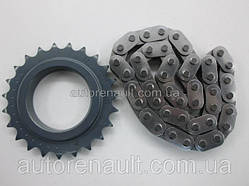 Ланцюг приводу масляного насоса на Рено Трафік 06-> 2.0 dCi — Renault (Оригінал) - 7701476527