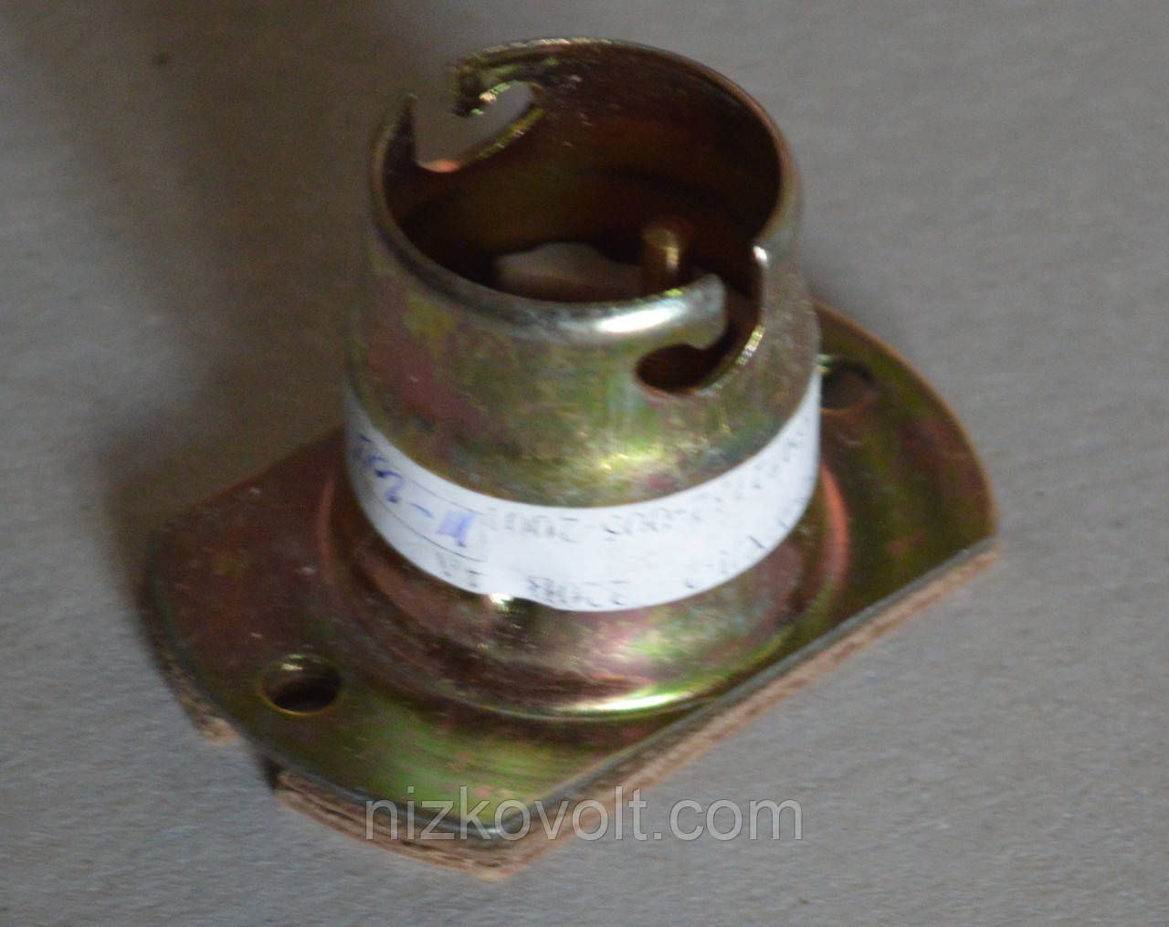 Патрон байонетний фланцевий B22dMФ, фото 1