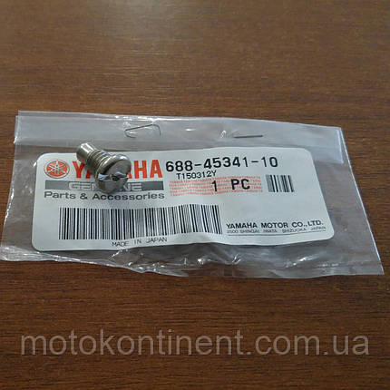 688-45341-10 Нижня зливна пробка корпусу редуктора (магніт) Yamaha, фото 1