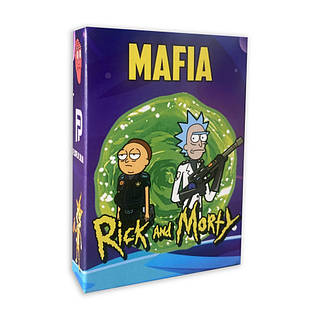 Настольная игра "Мафия "Рик и Морти" PLR-0037