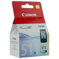 Картридж Canon CLI-511, цв. (iP2700, MP250, MP280, MP560)