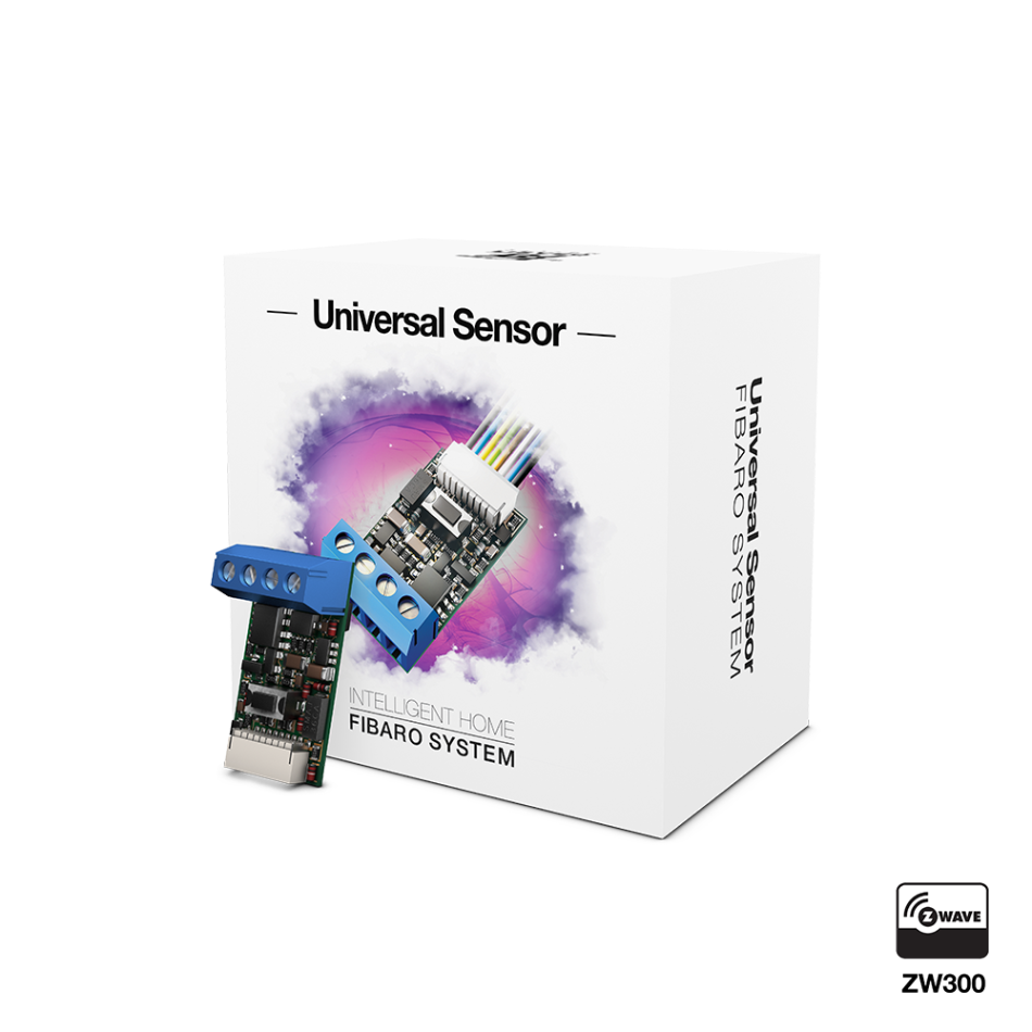 Універсальний бінарний датчик Z-Wave FIBARO Universal Binary Sensor — FIB_FGBS-001