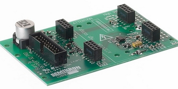 Board 4s SKYPER 32PRO R - плата-адаптер для підключення IGBT драйвера до силових ключів в корпусі SEMiX® 4s