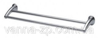 Тримач рушника подвійний хром