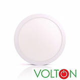 Стельовий світильник LED 24 W SR 6400 K накладний, фото 2