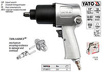 Гайковерт ударний пневматичний YATO 1/2" F=511 Nm YT-09511