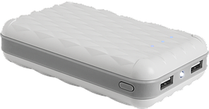 Power bank Defender ExtraLife Losange 20000 mAh, 2*USB 5V/1A + 2,1 A