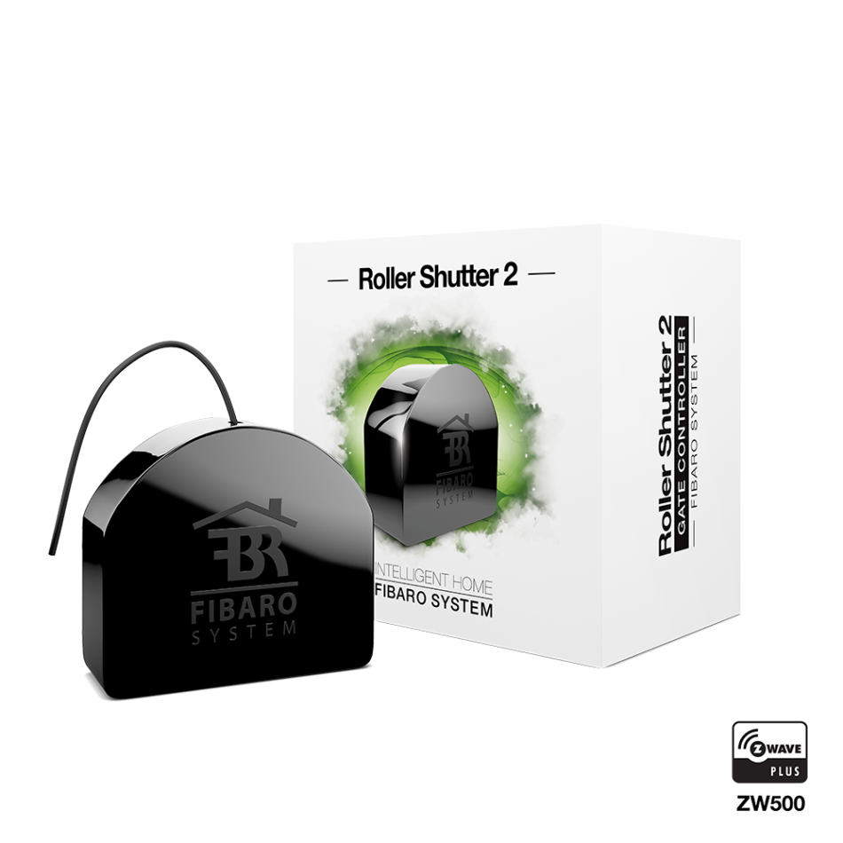 Мікромодуль керування жалюзі/рольставнями/гаражними воротами FIBARO Roller Shutter 2 — FIB_FGRM-222, фото 1