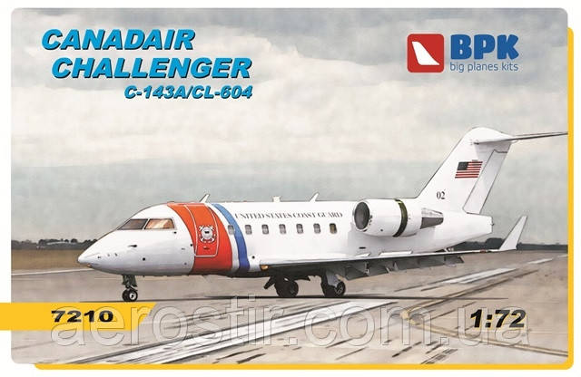 Challenger C-143A/CL-604 1/72 BPK 7210, фото 1