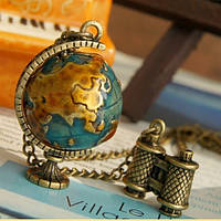 Кулон для мандрівника Глобус і бінокль