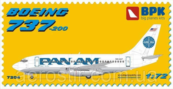 Boeing 737-200 1/72 BPK 7204