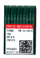 Иглы 134/DPX5/135X5 RS (SPI) Groz-Beckert 100 SES