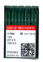 Голки 134/DPX5/135X5 RS (SPI) Groz-Beckert 110 SES