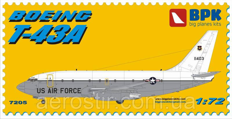 Boeing T-43A USAF 1/72 BPK 7205