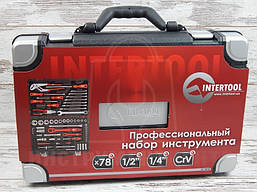 Набір інструментів Intertool ET-7078 (78 предметів), фото 2