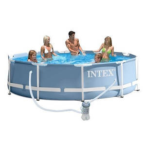 Intex 28702 - каркасний басейн Prism Frame 305x76 см + фільтр-насос, фото 3