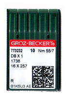 Голки для промислових швейних машин Groz-Beckert DBx1/1738/16x257/71x1 55 R