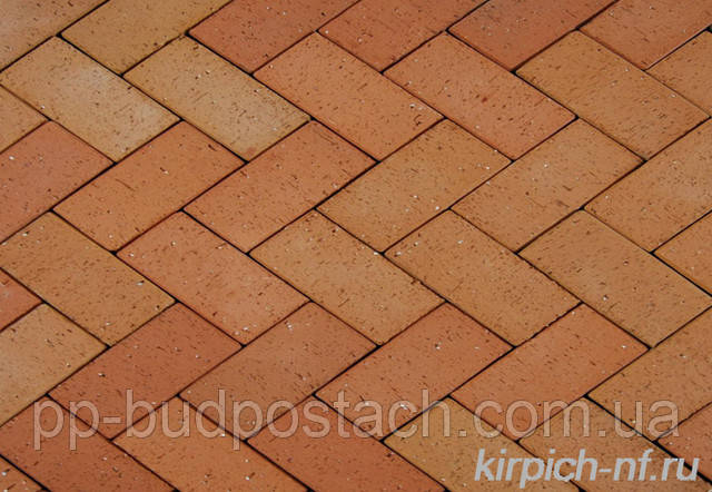 Тротуарная  брусчатка  Бруккерам  Янтарь Премиум
